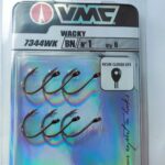 VMC 7344 WK Wacky Single Hook 6vnt nr.1