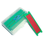 ATORA pavadėlinė Dėžutė 12x7.3x3.5cm su 5 "šeivutėmis" pavadėliams