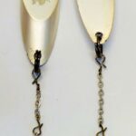 Blizgutė su šviečiančia avižėle stintų žvejybai 21g. 14x