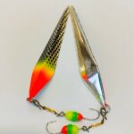 Blizgutė su šviečiančia avižėle stintų žvejybai 12g 1x