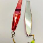 Blizgutė su šviečiančia avižėle stintų žvejybai 14g 5x