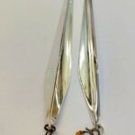 Blizgutė su šviečiančia avižėle stintų žvejybai 13gr 9x