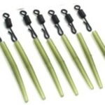 ATORA Greito užkabinimo suktukas 8# su silikoniniu vamzdeliu 55mm 10 vnt QUICK CHANGE SWIVEL &SLEEVES