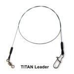 Titaninis pavadelis 0.45mm 20cm 17kg 2vnt.