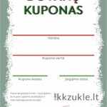 Dovanų kuponas 20 EUR