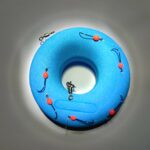 2# Seliavinė sistemėlė su fosforinėmis avižėlėmis owner penny hook 14nr