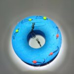 3# Seliavinė sistemėlė su fosforinėmis avižėlėmis owner penny hook 14nr