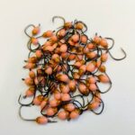 Šviečiančios žiobrinėa avižėlės, kabliukas OWNER PENNY HOOK 8nr. #3T