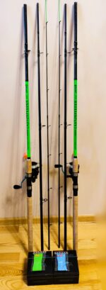 Feeder meškerių komplektas stintų žvejybai 360 120g