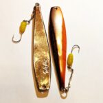 Blizgutė su šviečiančia avižėle stintų žvejybai 14gr x17