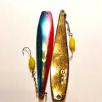 Blizgutė su šviečiančia avižėle stintų žvejybai 14gr 18x