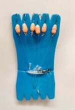 KK Stintinė sistemėlė kabliuko nr.8 Puikus raudonos spalvos švytėjimas