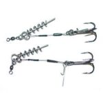 Guminukų kaustymo sistema Atora Stinger rig 7,5cm trišakio dydis /1