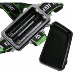 Ryškus prožektorius ant galvos LED CREE XML-T6 + pakrovėjai 12v ir 220v - Image 6