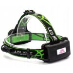 Ryškus prožektorius ant galvos LED CREE XML-T6 + pakrovėjai 12v ir 220v - Image 3