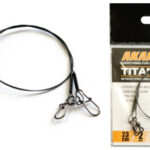 Pavadėlis Akara TITAN LEADER 1x7 30cm 0,35mm 14kg