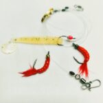 Vertikali velnio sistemėlė ešeriams 2 šokliukai 1 owner avižėlė su guminuku (k2)