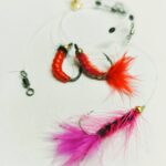 Vertikali velnio sistemėlė ešeriams 2 šokliukai + 1 muselė (k6)