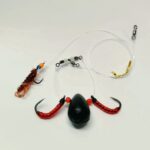 Velnio sistema 28gr. 2šokliukai su stacionariai pririštu guminuku