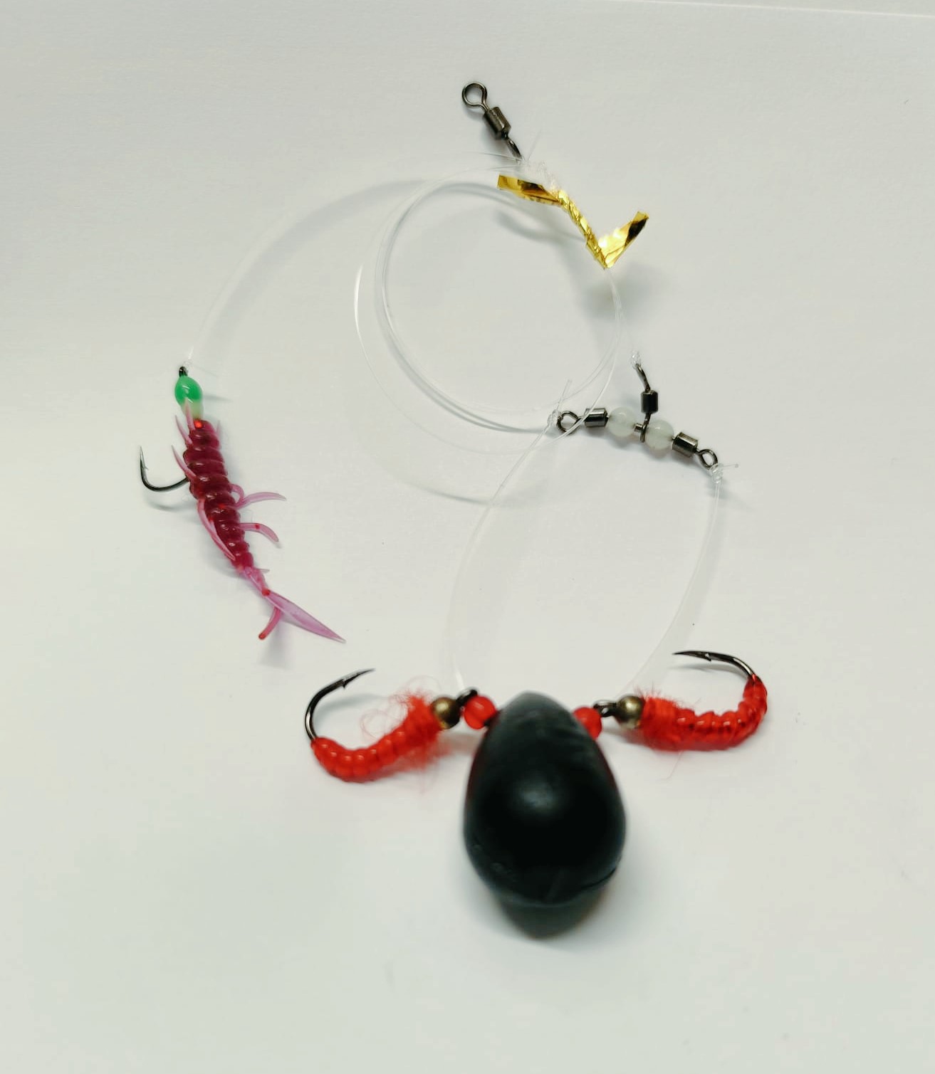 velnio sistema (3) Velnio sistema 42gr. 2šokliukai su stacionariai pririštu guminuku - Image 1