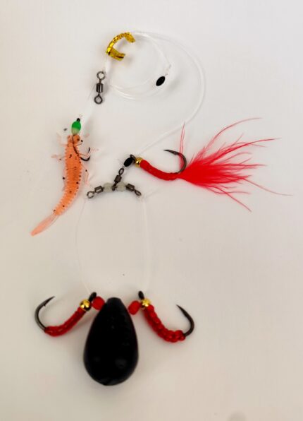 Velnio sistema 42gr. 3 šokliukai su stacionariai pririštu guminuku